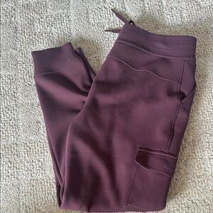 32 Degrees Purple Sweatpants for Athleisure Comfort